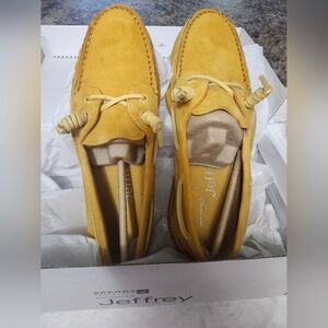 Jeffrey Campbell Mustard Suede Men's Loafers